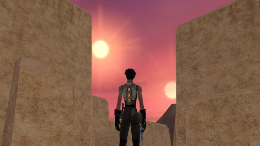 Tatooine Sunset in Star Wars Galaxies